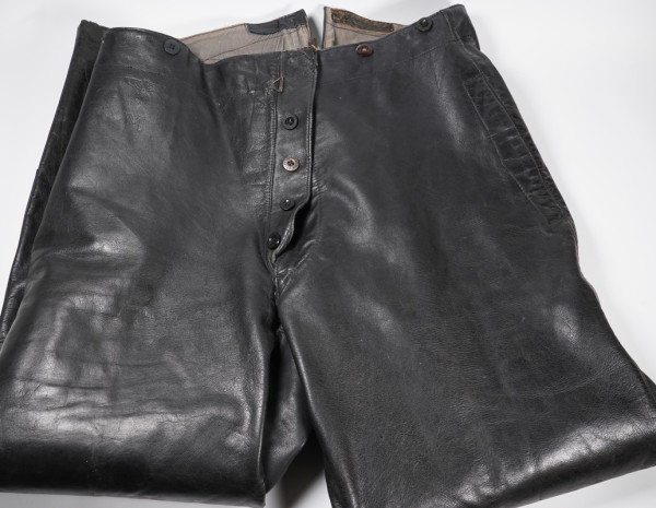 Kriegsmarine - Lederhose für U-Bootbesatzungen/ Maschinenpersonal