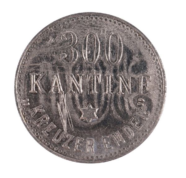 Kreuzer Emden 300er Kantinenmarke