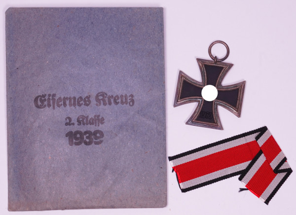 Eisernes Kreuz 2.Klasse 1939 mit Verleihungstüte