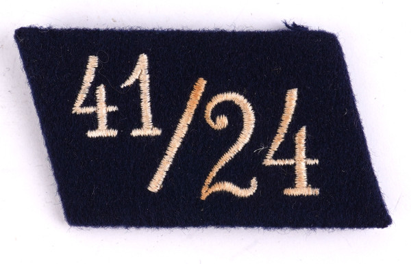 SA Kragenspiegel Sturm 41 der Standarte 24