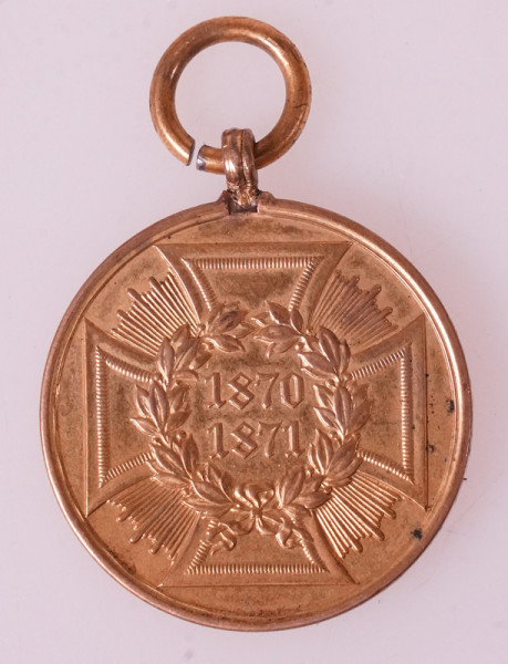 Kriegsdenkmünze für Kämpfer 1870/71