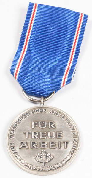 Schleswig Holstein Medaille für 40jährige Treue Arbeit