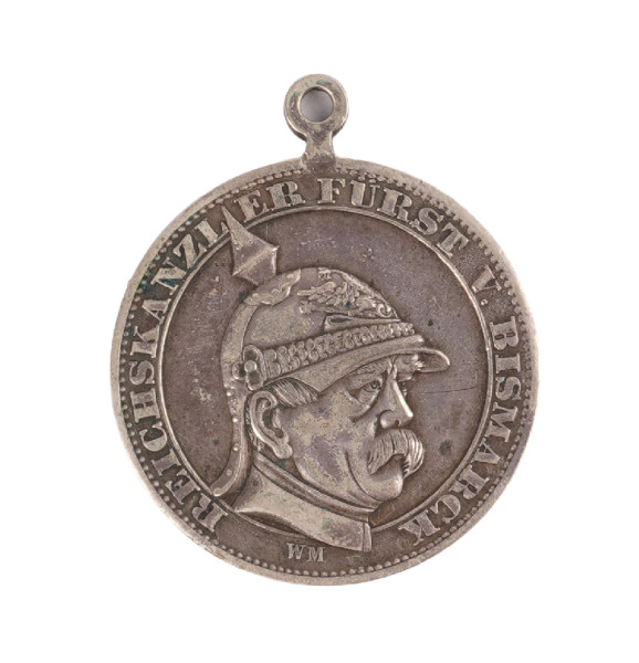 Reichskanzler Fürst Bismarck Patriotische Medaille