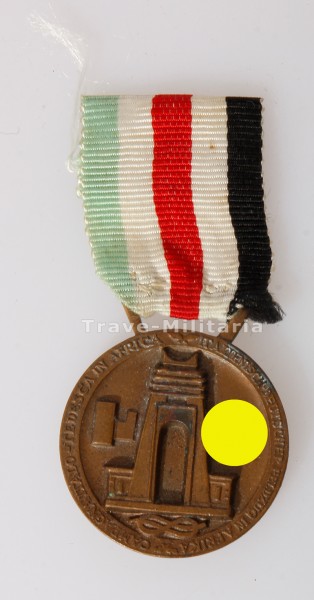 Italienisch-deutsche Erinnerungsmedaille an der Afrikafeldzug