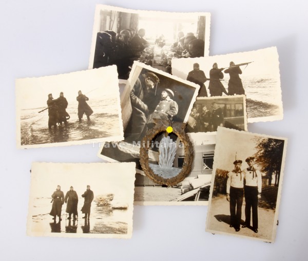 Minensucher Kriegsabzeichen mit Träger Fotos
