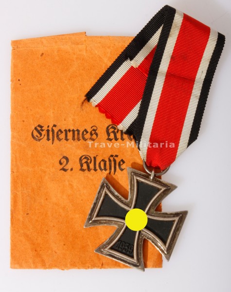 Eisernes Kreuz 2 Klasee 1939 mit Tüte "Orange"