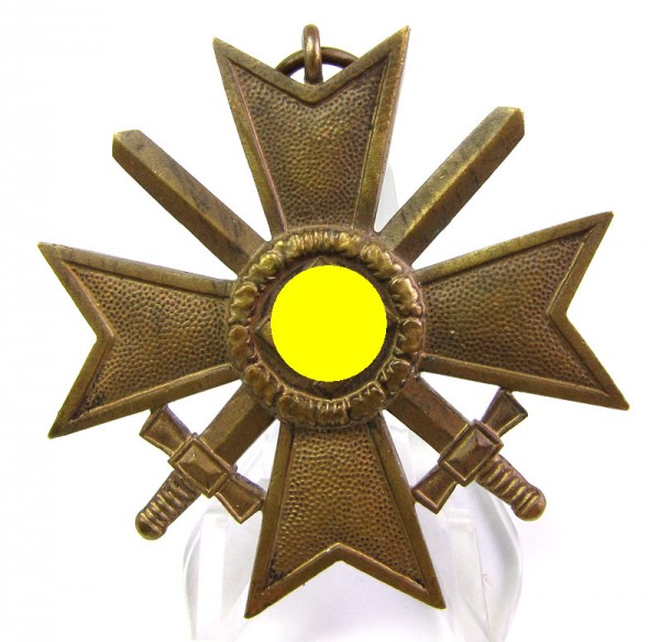 Kriegsverdienstkreuz 2. Klasse 1939 mit Schwertern Buntmetall