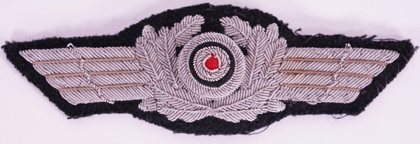 Luftwaffe Mützenschwinge für die Offizierschirmmütze