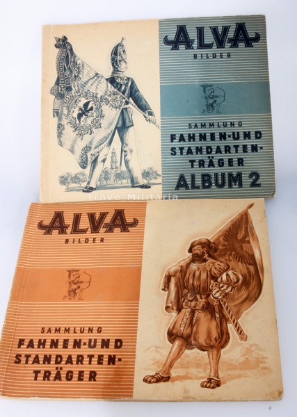 ALVA Bilder Sammlung Fahnen- und Standartenträger 2 Bände
