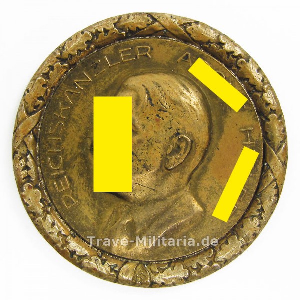 Plakette WHV Dem besten Sammler Hannover 1934