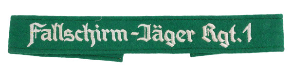 Luftwaffe Ärmelstreifen Fallschirmjäger Rgt. 1