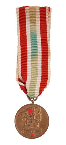 Medaille zur Erinnerung an die Heimkehr des Memellandes