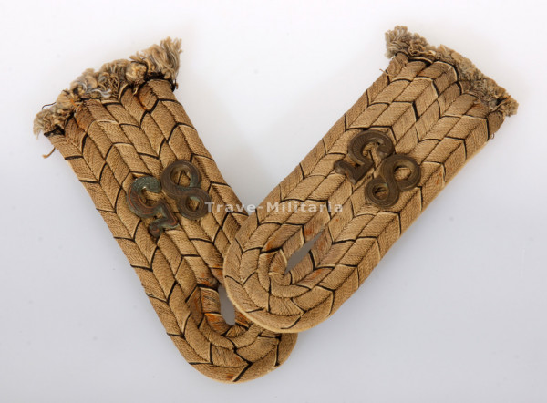 Preußen Paar Schulterklappen Leutnant im Infanterie-Regiment 85