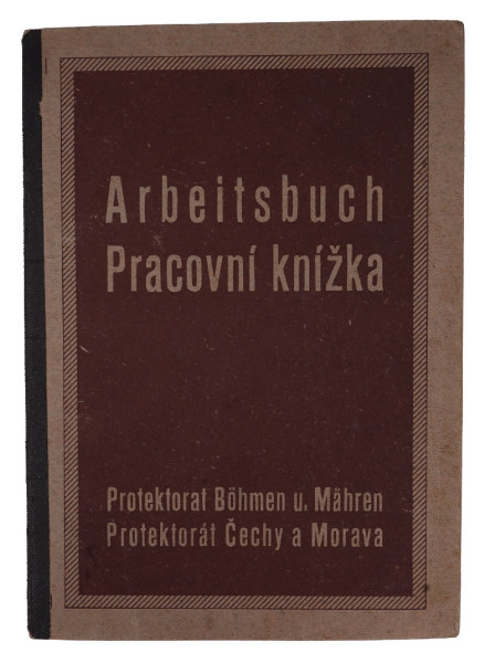Arbeitsbuch Protektorat Böhmen und Mähren Marie Hovorka