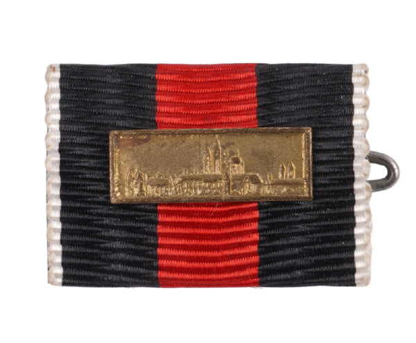 Bandspange Medaille zur Erinnerung an den 1. Oktober 1938 mit Spange