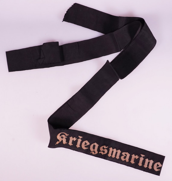 Kriegsmarine Mützenband "Kriegsmarine"