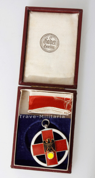 Medaille des Deutschen Roten Kreuzes 1937 im Etui