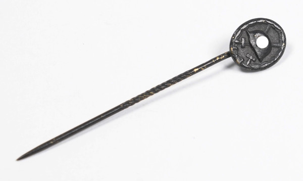 Miniatur Verwundetenabzeichen in Schwarz