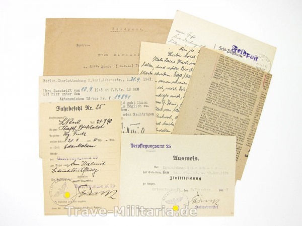 Papier und Feldpost Panzerjäger
