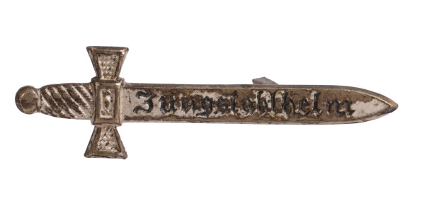 Jungstahlhelm Mützenabzeichen