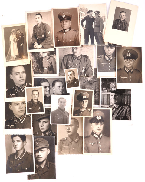 22 Portraitfotos Wehrmacht