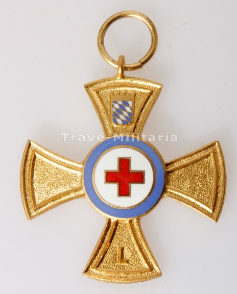 Bayrisches Rotes Kreuz Ehrenzeichen für Verdienste Gold 50 Jahre