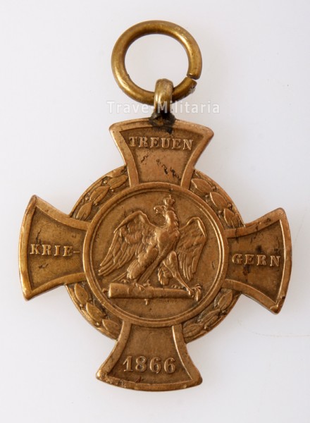 Preußen Erinnerungskreuz Treuen Kriegern 1866