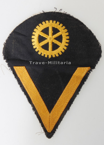 Kriegsmarine Ärmelabzeichen Gefreiter Maschinenlaufbahn