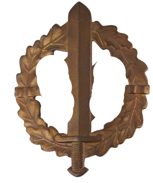 SA-Sportabzeichen in Bronze mit Matrikelnummer 294158