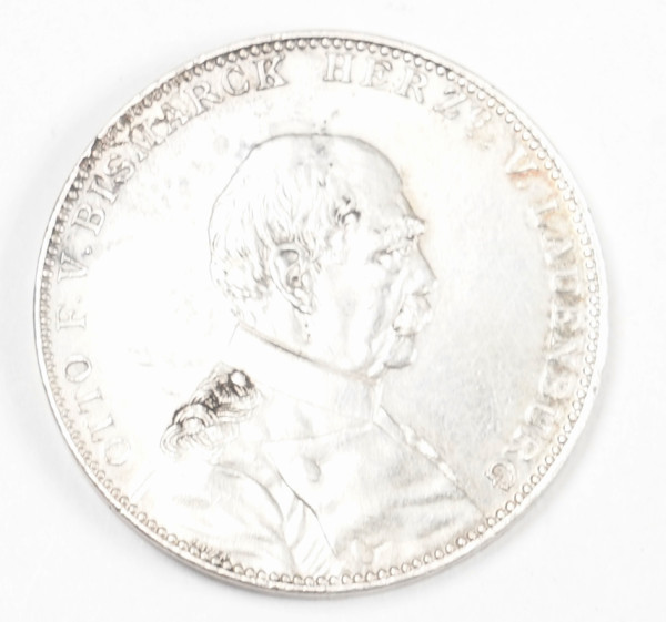 Medaille zur Enthüllung des Bismarck Denkmals Berlin 1901