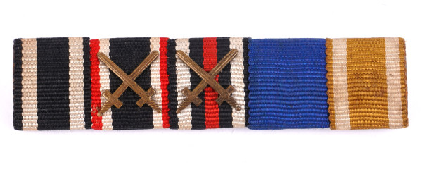 5er Bandspange 1. u. 2. Weltkrieg