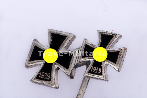 Miniaturnadel Eisernes Kreuz 1. und 2. Klasse 1939