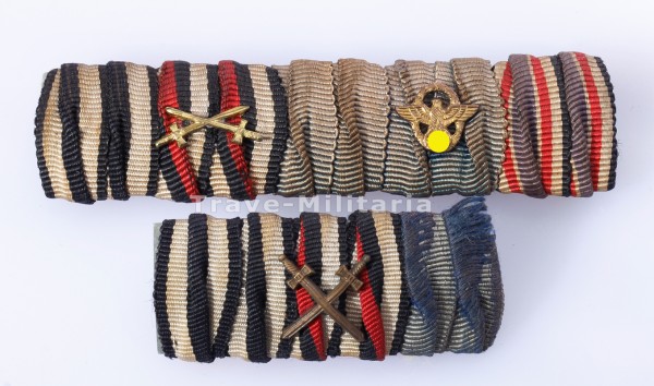 Set von 2 Feldspangen eines Polizisten