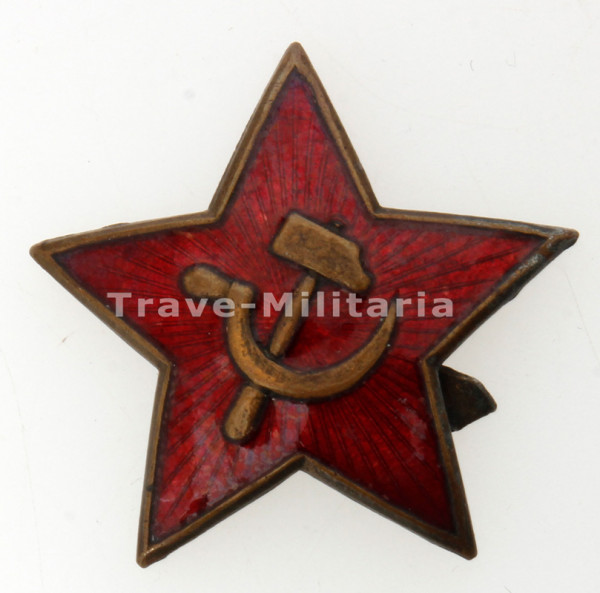 Sowjetunion Mützenabzeichen Roter Stern