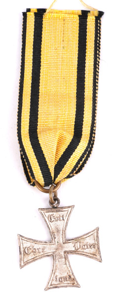 Württemberg Kreuz für Kriegervereine in Silber