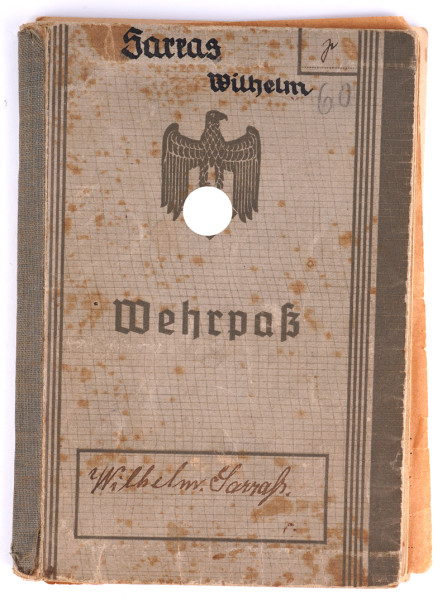 Wehrpaß Sarraß
