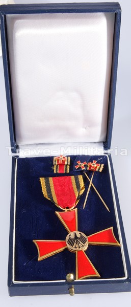 BRD Bundesverdienstkreuz am Band im Etui