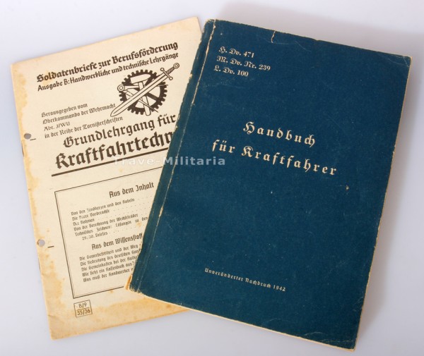 Heeresdienstvorschrift 471 Handbuch für Kraftfahrer Tornisterschrift