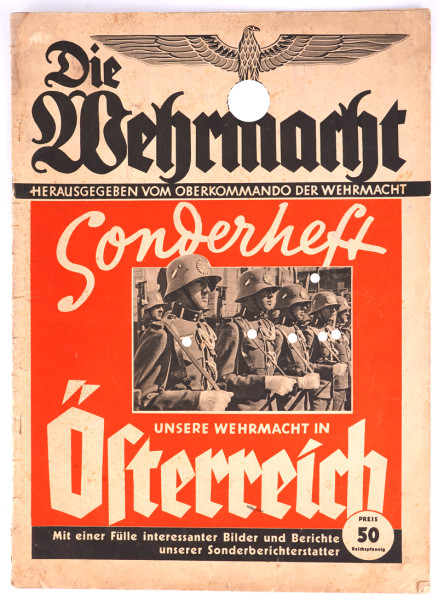 Die Wehrmacht Sonderheft "Unsere Wehrmacht in Österreich