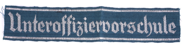 Wehrmacht Heer Ärmelstreifen Unteroffiziervorschule