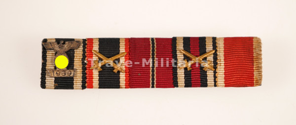 5er Bandspange 1. und 2. Weltkrieg