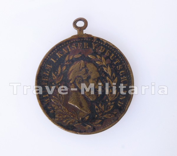 Medaille zum 80. Dienstjubiläum des Kaisers 1807-1887