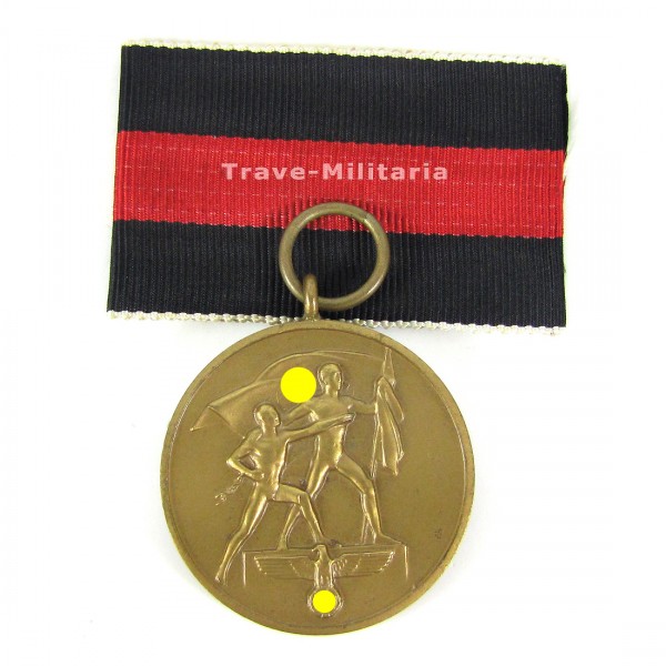 Medaille zur Erinnerung an den 1. Oktober 1938