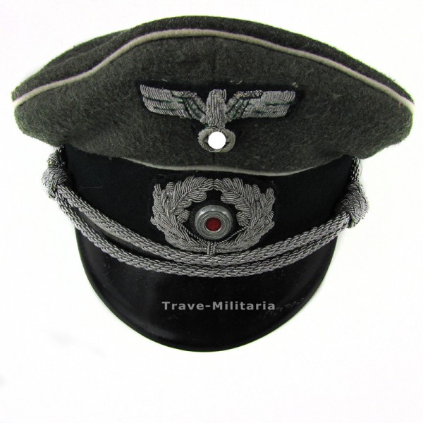 Wehrmacht Heer Schirmmütze für Offiziere der Infanterie