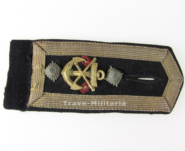 Kriegsmarine Schulterklappe Oberbootsmann Signallaufbahn