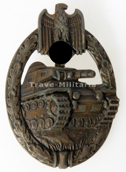Panzerkampfabzeichen in Bronze Juncker