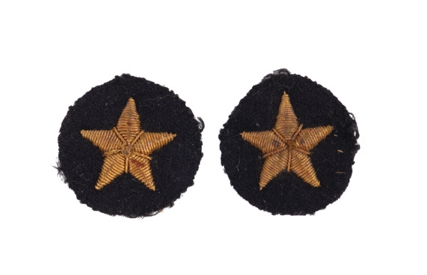 Kriegsmarine 2 Ärmelabzeichen für einen Seemännischen Offizier