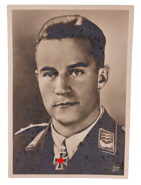 Postkartenfoto Hauptmann Eckerle