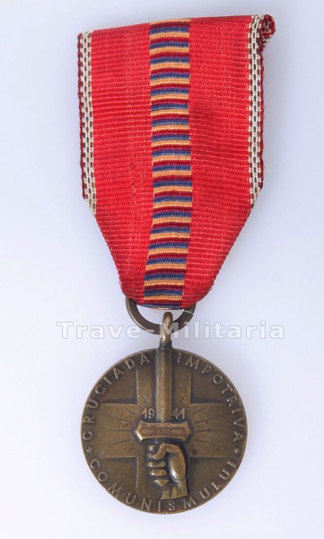 Rumänien Medaille Kreuzzug gegen den Kommunismus