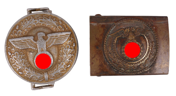 2 Koppelschlösser der NSDAP